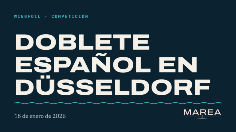 Ancor Sosa y Nia Suardiaz ganan la Indoor Wingfoil World Cup de Düsseldorf
